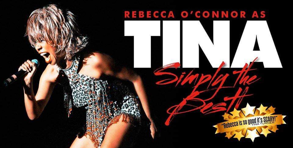 *New Date!*

30th April 2021!

Due to Covid-19 we've had to reschedule Rebecca O'Connor's 'Simply The Best' Tina Turner Show from 9th May!

We apologise for any inconvenience caused. In the meantime, do stay safe! #StayHomeSaveLifes