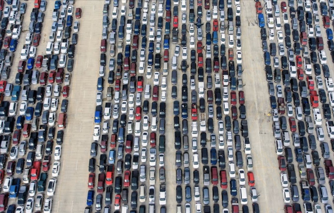 Yesterday 10,000 cars in San Antonio lined up for food distribution.More than any picture or statistic I’ve seen, this is what scares me.