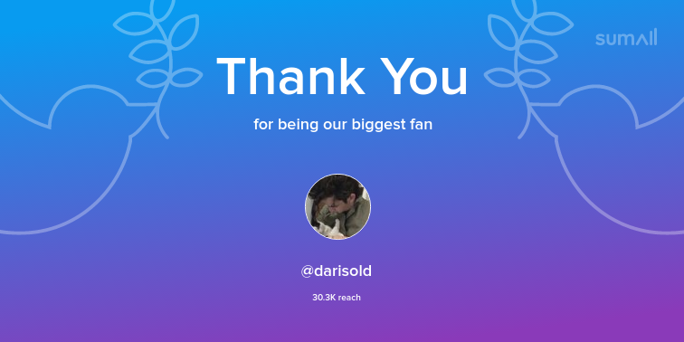 Countess556's tweet image. Our biggest fans this week: darisold. Thank you! via sumall.com/thankyou?utm_s…