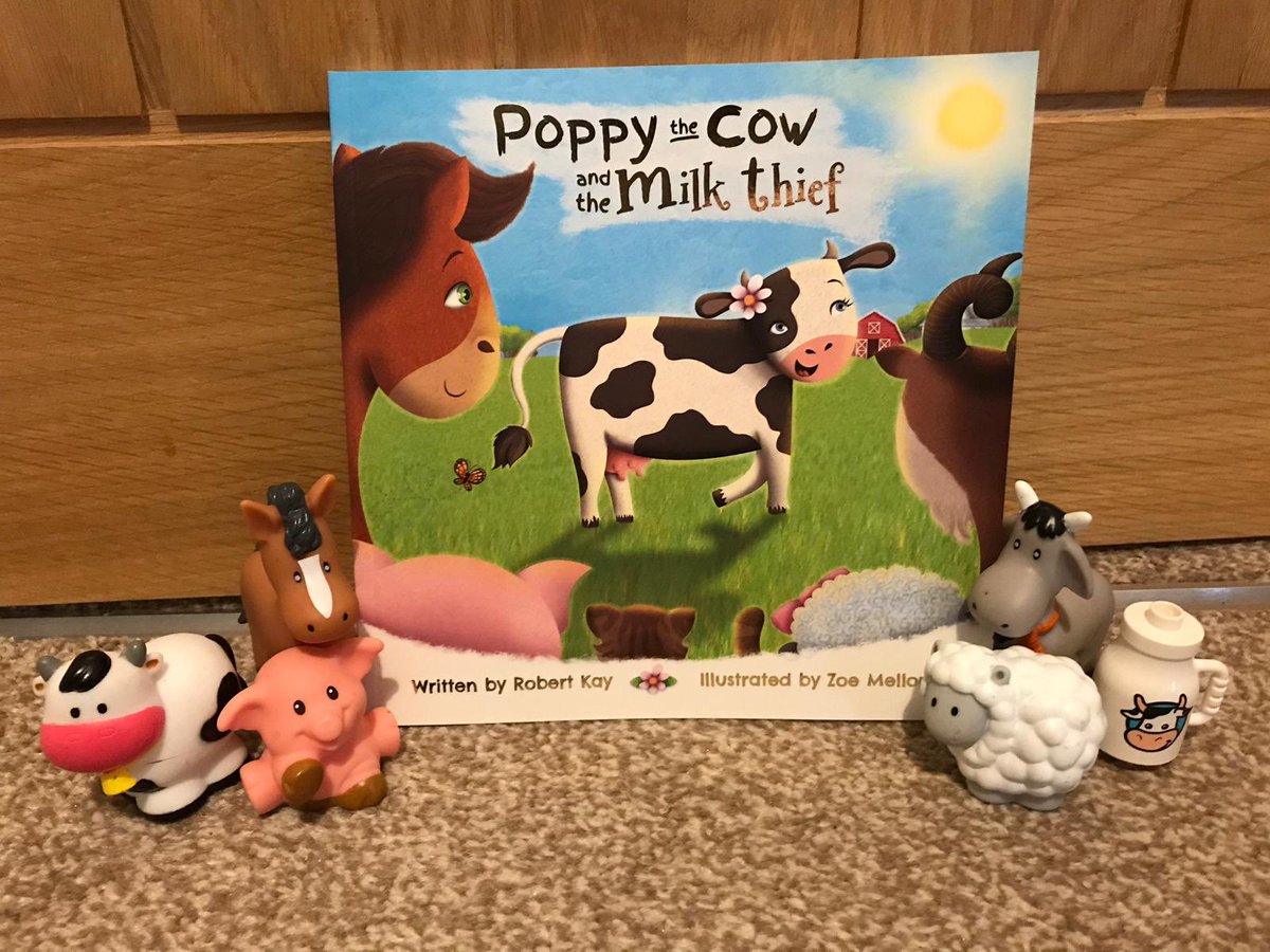 robertkay87's tweet photo. Big thank you to @BBCRadioLincs @BBCUpload for playing my book on the @melvynprior show. #poppythecow @AustinMacauley https://t.co/FHF9XxnccH