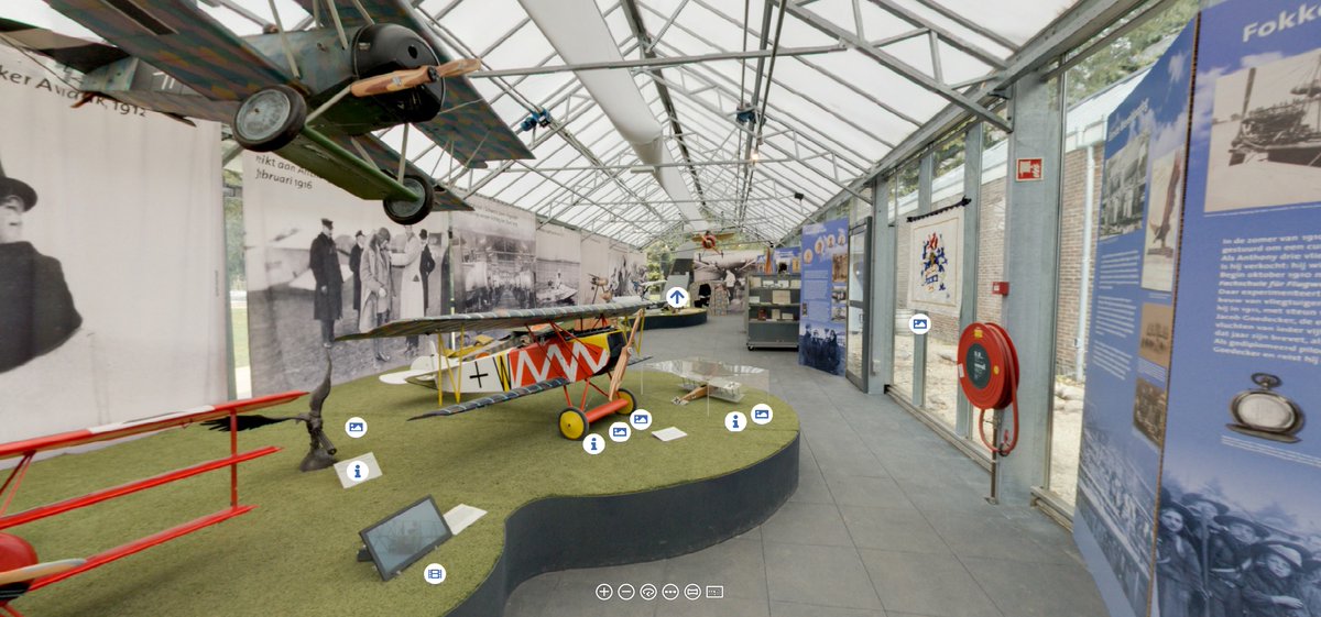 Ben je nog op zoek naar een leuk uitstapje tijdens het Paasweekend zonder het huis uit te hoeven? Zoek niet verder! Vanaf vandaag is de tentoonstelling Fokker! Onbegrensd in leven en werk te bezoeken in een 360° online tour via huisdoorn.anticipate.nl