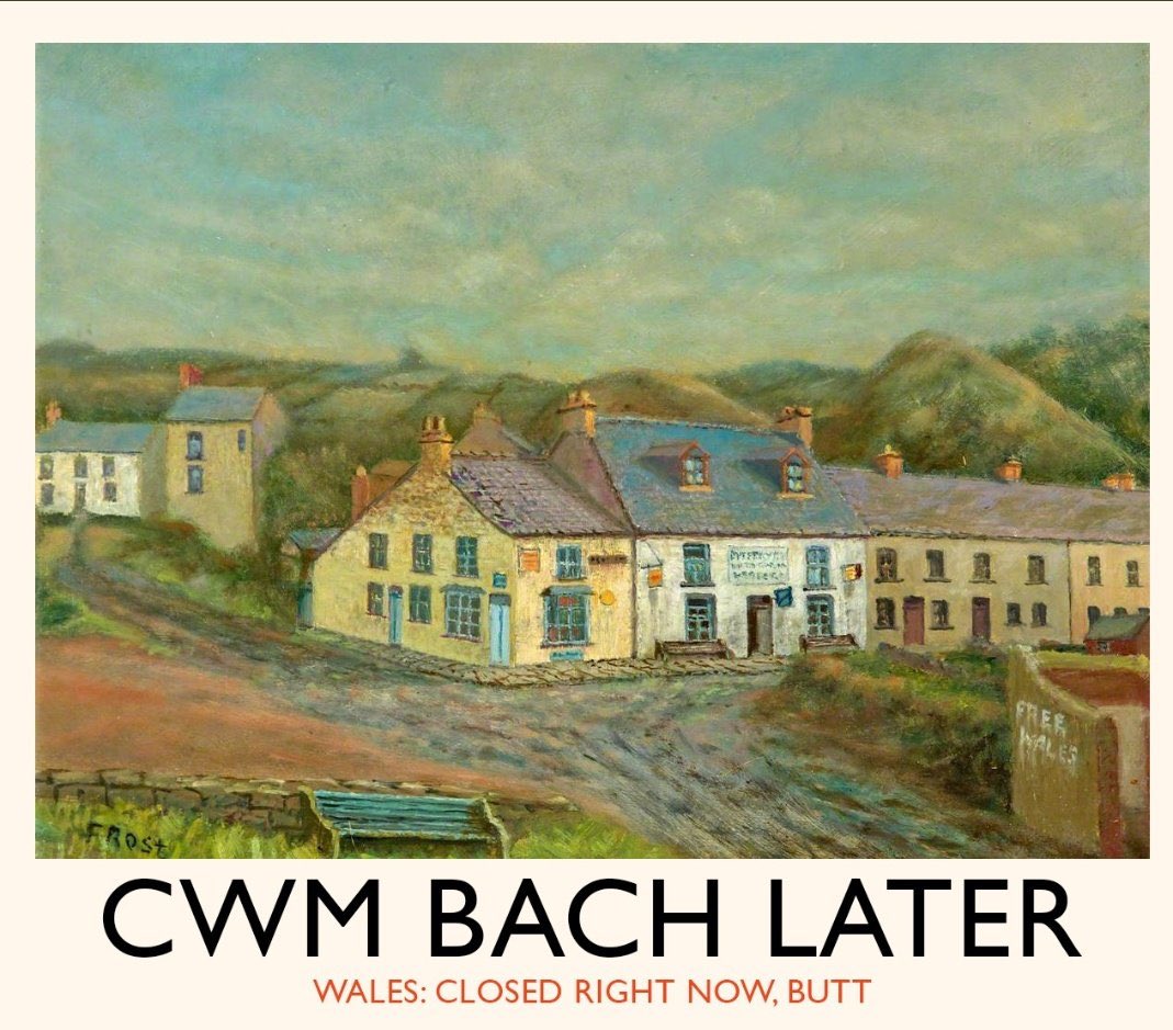 Some of these Don’t Visit Wales (during the lockdown) digital versions of old tourism posters are quite clever..