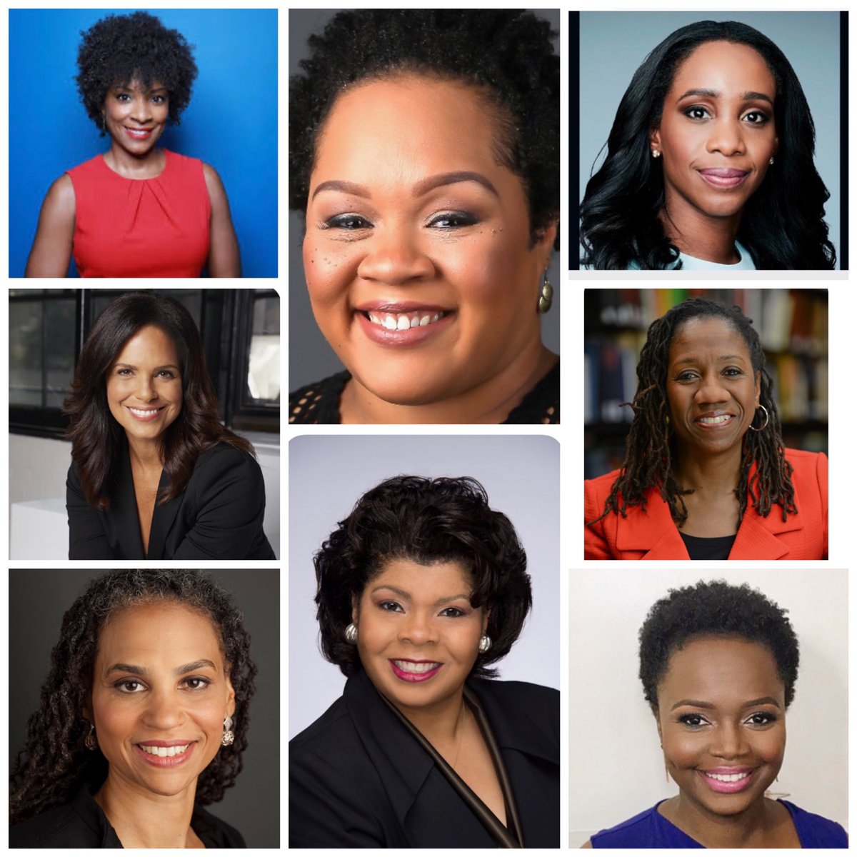 The  #COVIDー19 pandemic and efforts of  #VoterSuppression have highlighted the impact on communities of color. Here are some of the Black women in media whose voices speak truth to power  #Blackwomenlead thx to  @blackwomenviews and  @marsha_vivinate for inspiring this post.  1/8