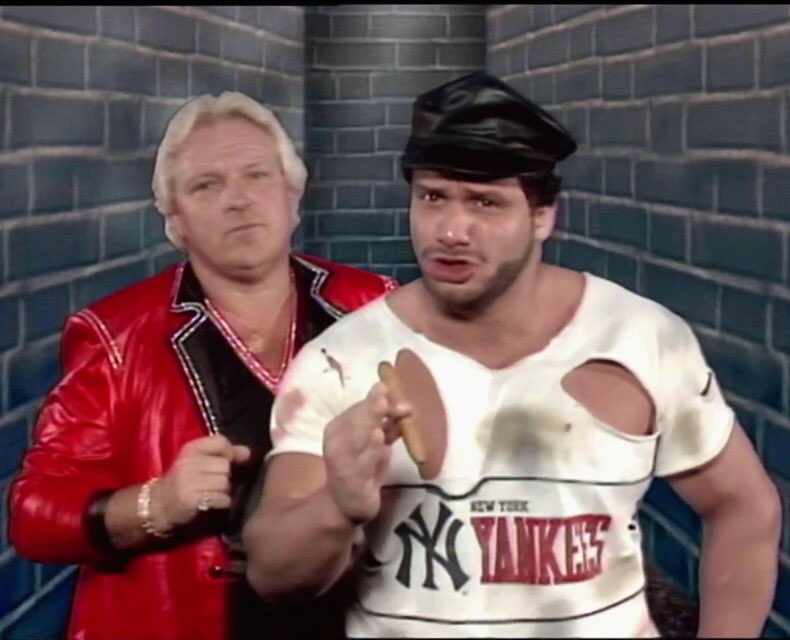 brawlerreal's tweet photo. A Proud @WWE #Flashback with @ #WWE #hallofamer #BobbyHeenan @WWE https://t.co/c2am9cuSke