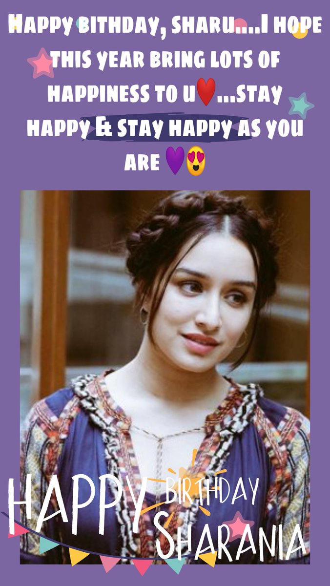  @girlwithwingss  @SharaniaJ   #HappyBirthdaySharania