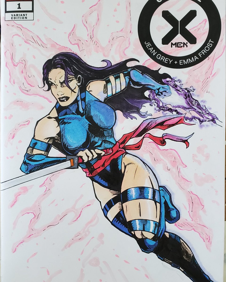 SNIKTArtwork's tweet photo. Psylocke Commission
#art #artwork #comics #comicbooks #SNIKT #commissions #comicbookblank #ink #xmen #xmencomics #xmencosplay #psylocke #psycic #copicmarkers #bestybraddock https://t.co/6RKynX1Pgr