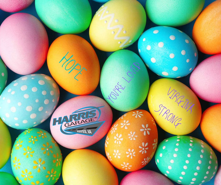 HarrisGarage's tweet photo. Blessings to you and your family this Easter! We are all truly thankful for each and every one of you. 

https://t.co/xKnjEfPbAB https://t.co/cCd92xuJiV