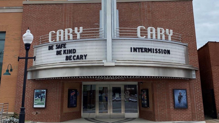 North Carolina's Cary Theater changed its marquee to provide an important message to its audience  http://thr.cm/Y8e2g1m 