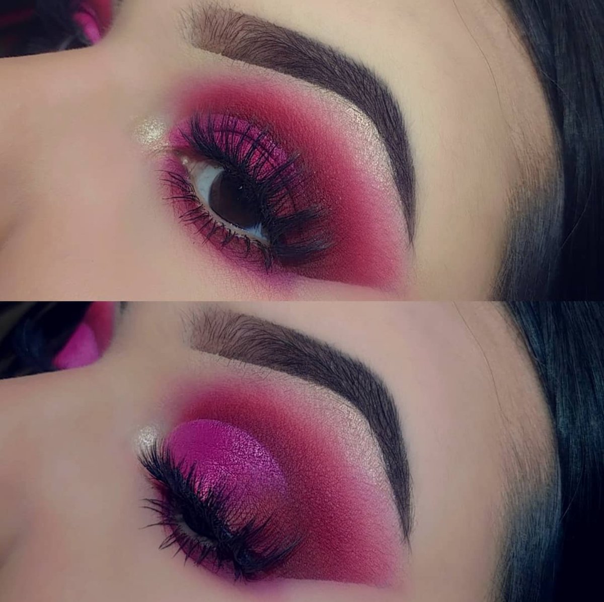 barham_caitlen's tweet photo. Another #conspiracypalette 🐖look starring my fave shade @trishapaytas 
Hot pink is my life😍
Also, another fit pic to go with the look🖤
Hope everyone is staying safe and productive at home💕
#conspiracypalettelooks #shaneglossin #jeffreestarcosmetics #anastasiabeverlyhills https://t.co/GvluNJtR7d
