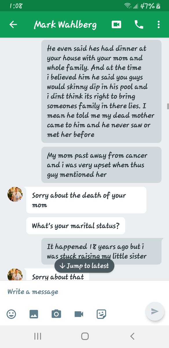 HendrixTalking's tweet photo. #markwahlberg  #cnn  #usatoday  #gma  #ellendegeneres  #donniewahlberg  #jimmykimmel  #bostonglobe  #jennymccarthy  
read the following messages in the next few tweets i put up and tell me if this is the real mark wahlberg if it is what a disgusting person https://t.co/uuttGAcqgF