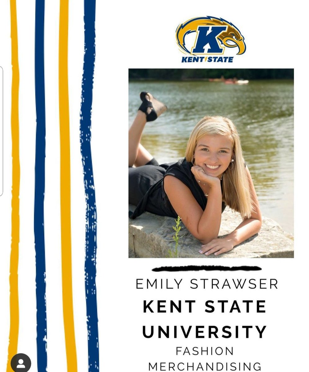 HS_Strongsville's tweet photo. Senior Shout Out:  Emily Strawser who will be attending Kent State University https://t.co/ta7MRbpKzg
