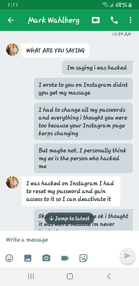 HendrixTalking's tweet photo. #markwahlberg  #cnn  #usatoday  #gma  #ellendegeneres  #donniewahlberg  #jimmykimmel  #bostonglobe  #jennymccarthy  
read the following messages in the next few tweets i put up and tell me if this is the real mark wahlberg if it is what a disgusting person https://t.co/MPW80GpZeI