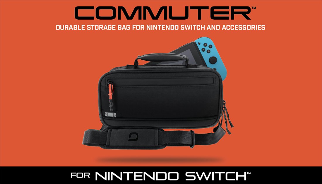 bionik commuter bag for nintendo switch