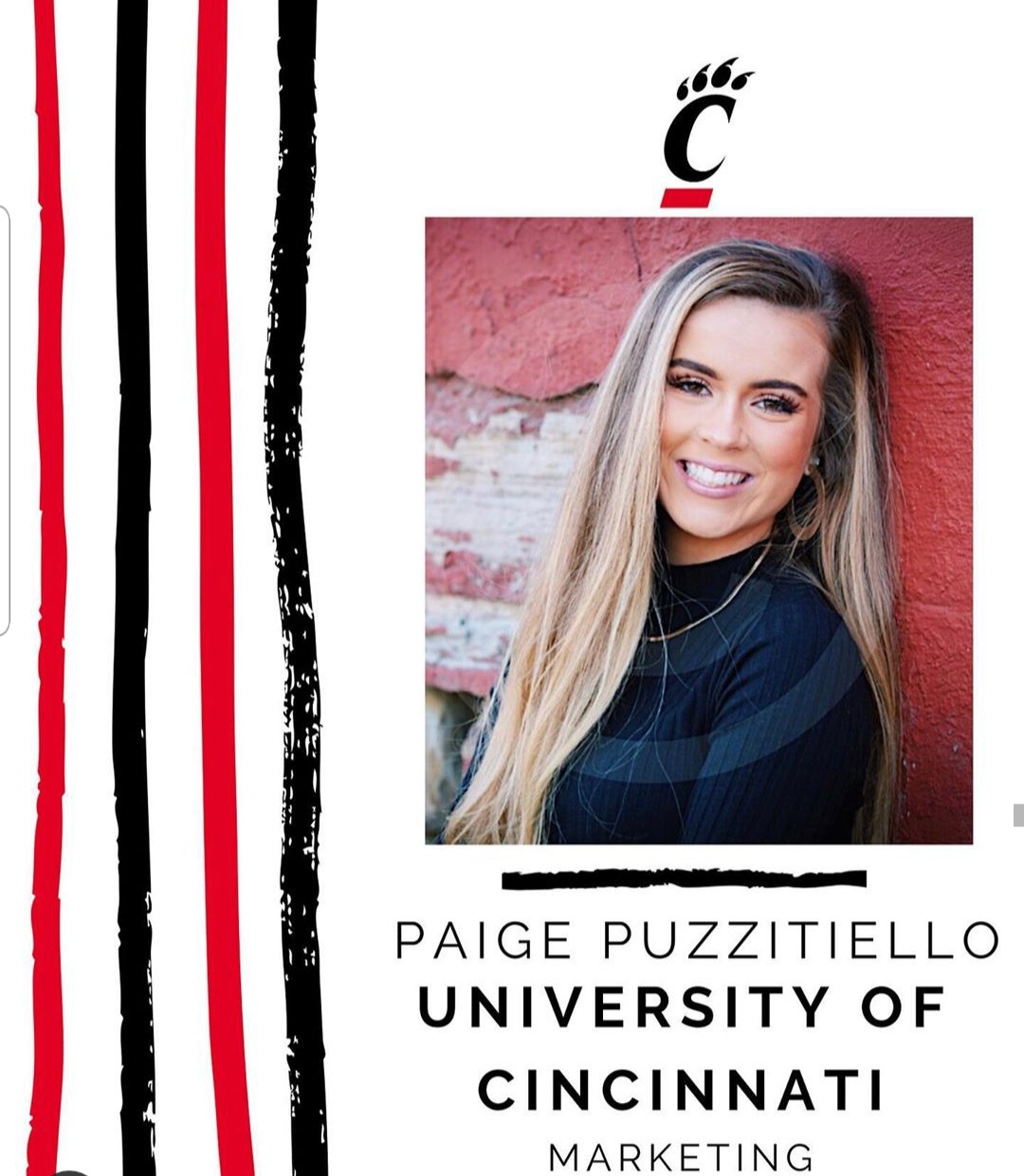 Strongsville High on Twitter "Senior Shout Out Paige Puzzitiello who