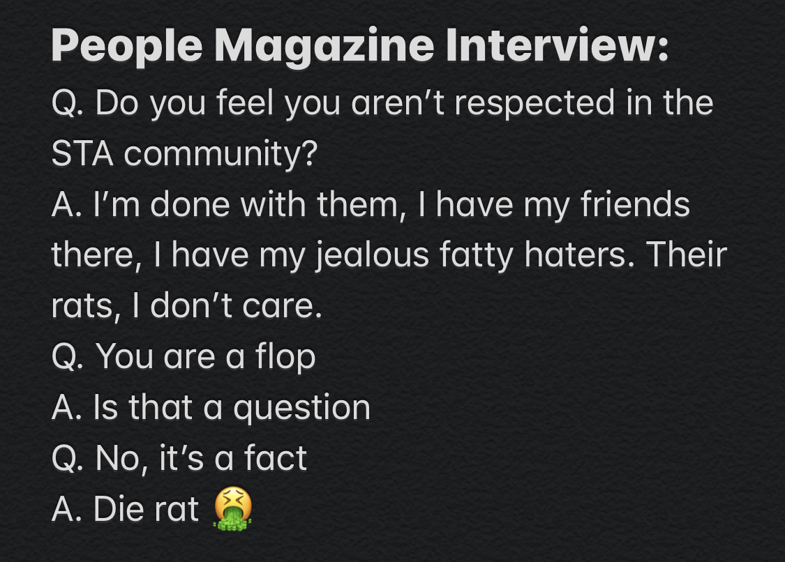 People Magazine Interview: