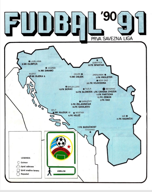 bzarrabeitia's tweet photo. Joyita que me he encontrado en internet: El último album de la Liga yugoslava, temporada 90-91

📔 Portada y equipos participantes 

Oso #MarakanaTxikia https://t.co/Ugb0u19ijq