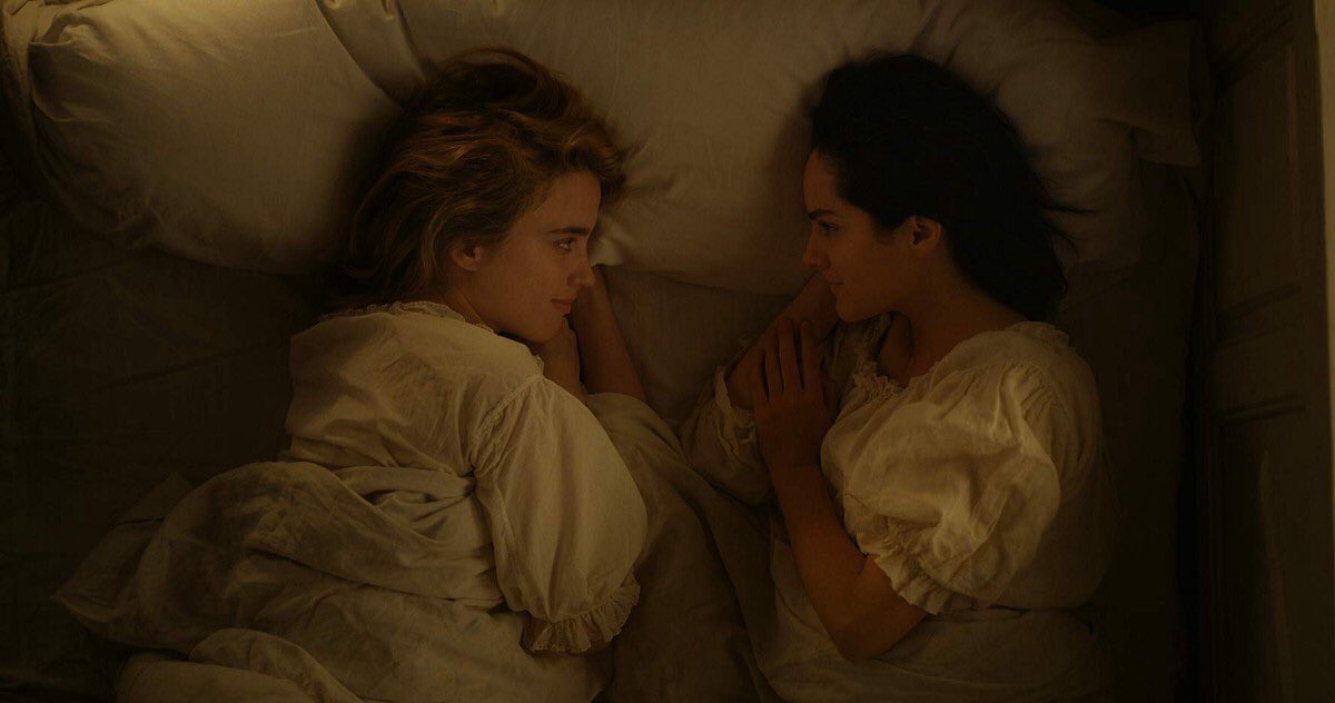 DAY 18PORTRAIT OF A LADY ON FIRE (2019) dir. céline sciamma: i shouldn’t even have to recommend this one but it’s streaming on mubi so i urge you to go watch it NOWCARMILLA by sheridan le fanu: a 19th century lesbian. vampire. need i say more?