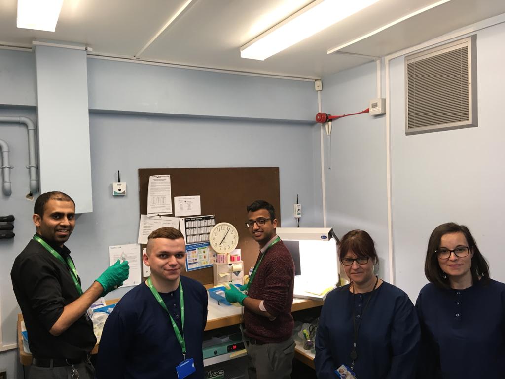 Just some of our amazing #pharmacyaseptic staff at the end of their first day making medicines for #ICU @BTHFT We'll be making a lot more in the coming weeks to support Y&H #NHSnightingalehospital too. A fabulous team! #pharmacyaseptics #asepticservices #techservices