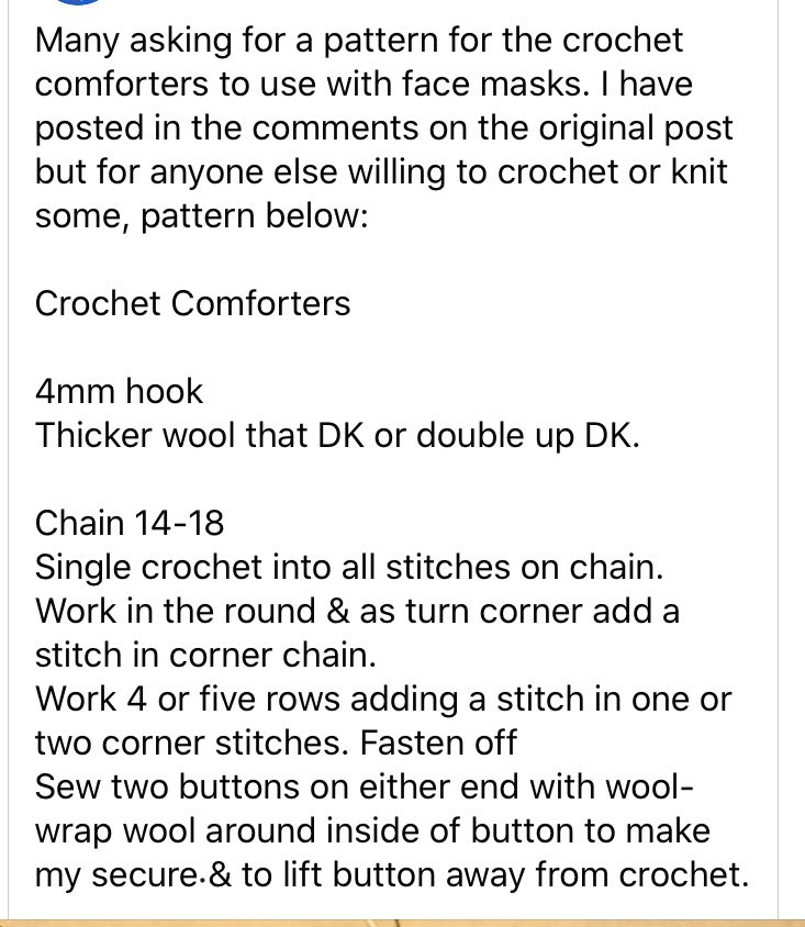 Angela Willan (@angelawillan4) on Twitter photo <a href="/BishGloucester/">Rachel Treweek</a> <a href="/GlosDioc/">The Diocese of Gloucester</a> <a href="/GlosHealthNHS/">Gloucestershire Health and Care NHS FT</a> Pattern for crochet... the wonders of the internet! <a href="/BishGloucester/">Rachel Treweek</a> <a href="/GlosDioc/">The Diocese of Gloucester</a> <a href="/GlosHealthNHS/">Gloucestershire Health and Care NHS FT</a> Pattern for crochet... the wonders of the internet!