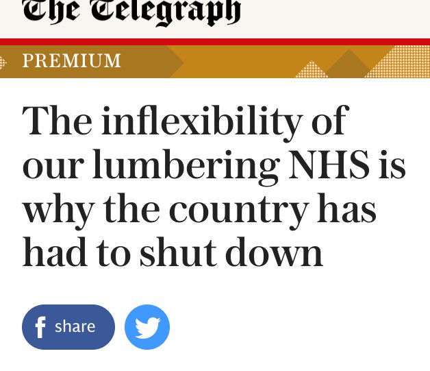 I am a permanently angry humourless leftie feminist as you all know.But I’ve NEVER IN MY LIFE been this angry.This disgusting government is BLAMING THE NHS- first in their tame rag  @Telegraph, now  @MattHancock saying staff are WASTING PPE.