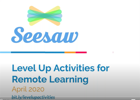 Excellent resource to Level-Up your <a href="/Seesaw/">Seesaw</a> Learning Activities! youtube.com/watch?v=0XlnbR…
@NHS_LES 
#LittlestLions