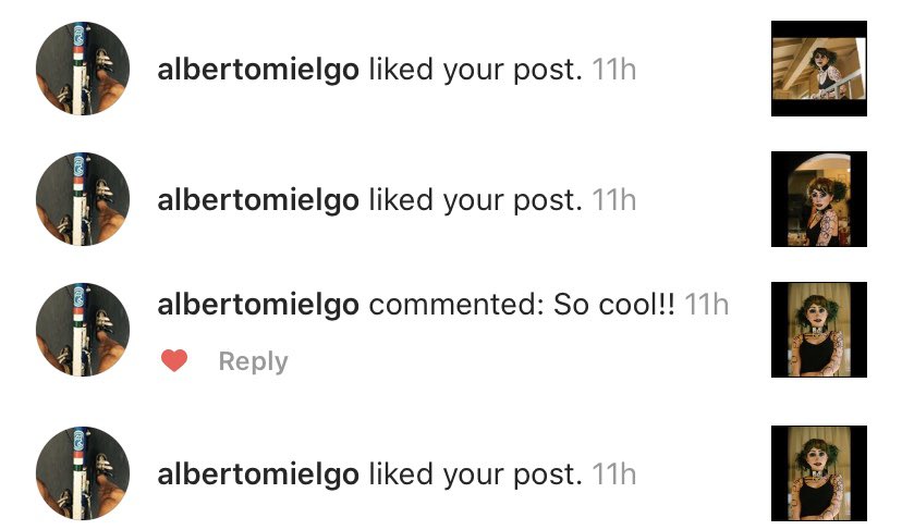 NightmareNoceur's tweet image. THAT’S nice to wake up to 😭💕
#albertomielgo #thewitness