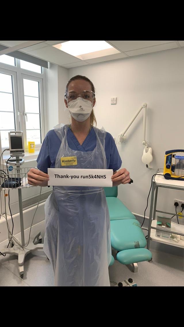 Just have a look at this.... A personal thank you from one of the frontline NHS workers. 

All your efforts are so appreciated. Every single person who’s played their part should be extremely proud of themselves.

Football family for the NHS. 💙 

#RUN5K4NHS