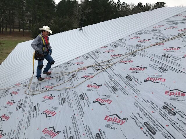 Leon loves a perfectly sealed and protected roof! 

We recommend underlayment on every roof. Water-resistant underlayment, like <a href="/Epilay/">edisson pilay</a>, acts as added projection to prevent damage from water or severe weather conditions. Underlayment is the performance beneath the roof.