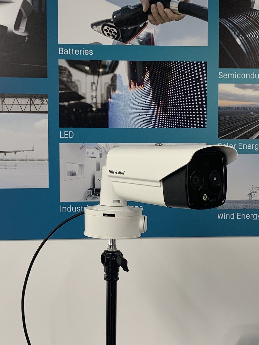 First Fever Thermal CCTV Camera installed to measure Staff/Visitor Temperature entering a building. This is the first installed in Scotland as pioneering technology reacts super quick to the Covid-19 Pandemic.#fever #thermal #cctvcameras #hikvision #IRN