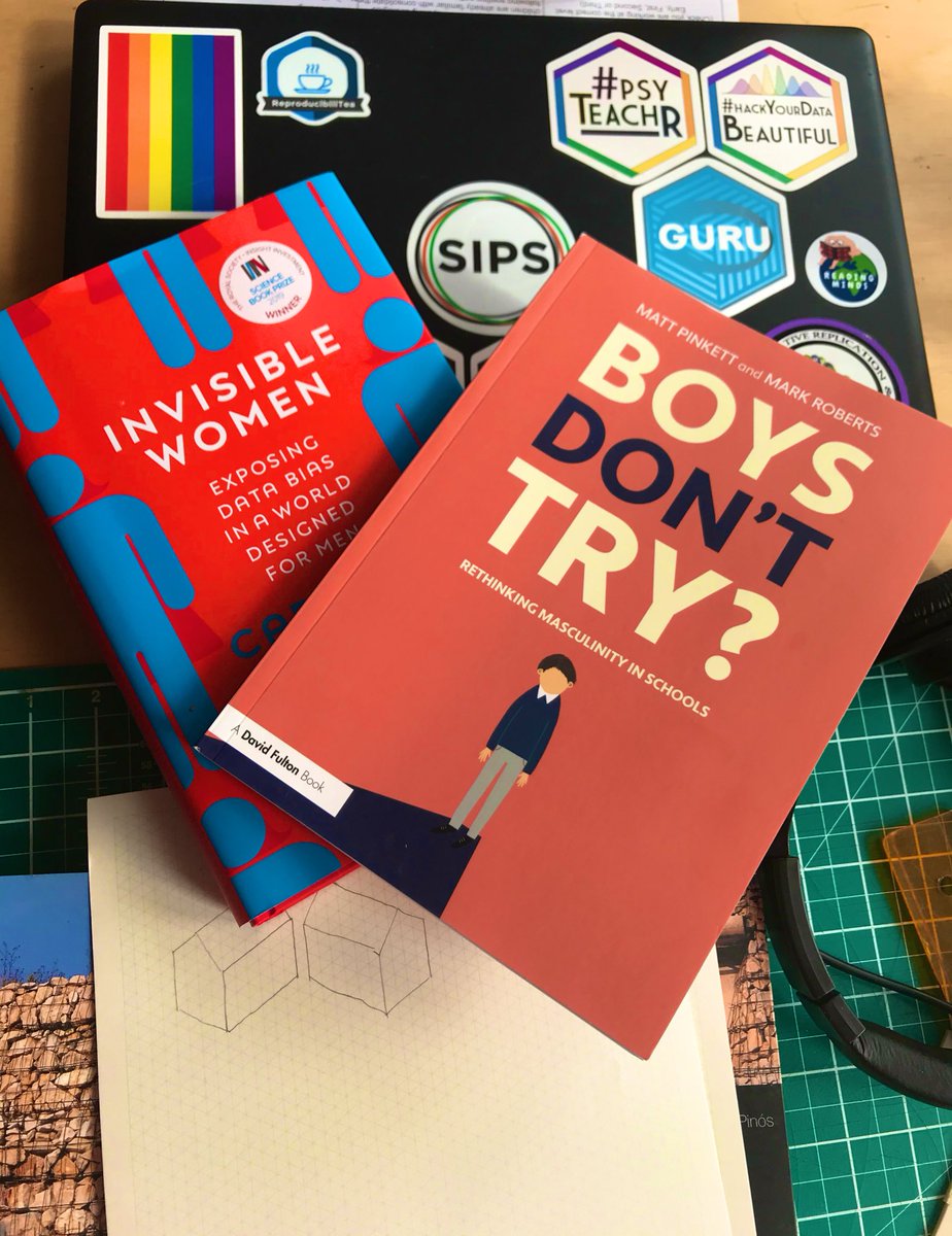 PatersonHelena's tweet photo. Look what arrived for my weekend read! @BoysDontTryPod to go with my Invisible Women by @CCriadoPerez. So I have been told I make weird connections and think in strange ways, but seriously the ideas in these books are complementary if you are a #StudyDifference person https://t.co/dcLgeNv1nD