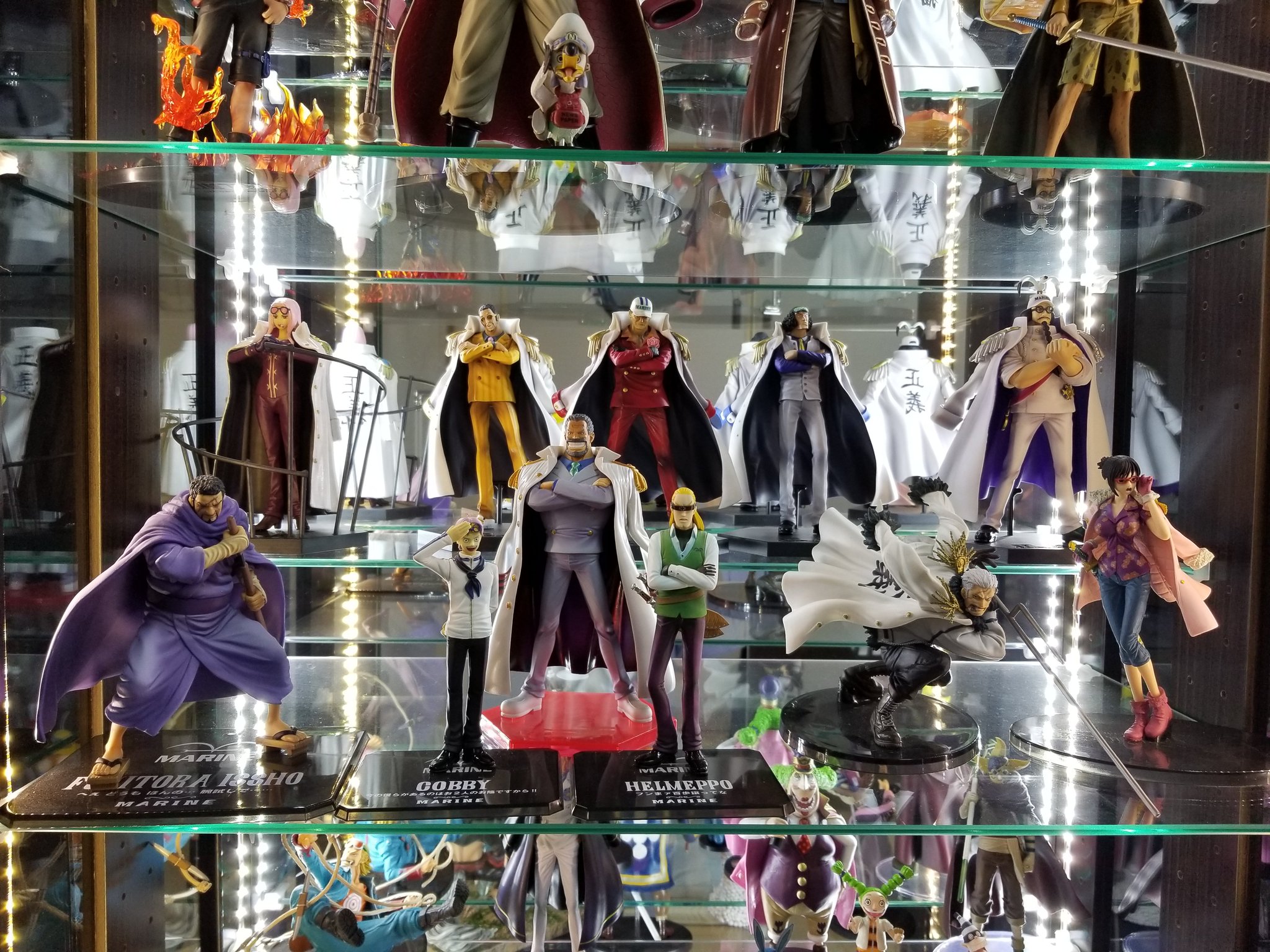 マロ牧場 マロ牧場コレクションの紹介その4 赤犬 Dx海軍 青雉 Dx海軍 黄サル Dx海軍 センゴク Dx海軍 藤虎 ﾌｨｷﾞｭｱｰﾂzero ガープ Dxdの一族 コビー ﾌｨｷﾞｭｱｰﾂzero ヘルメッポ ﾌｨｷﾞｭｱｰﾂzero スモーカー 造形王頂上決戦 タシギ