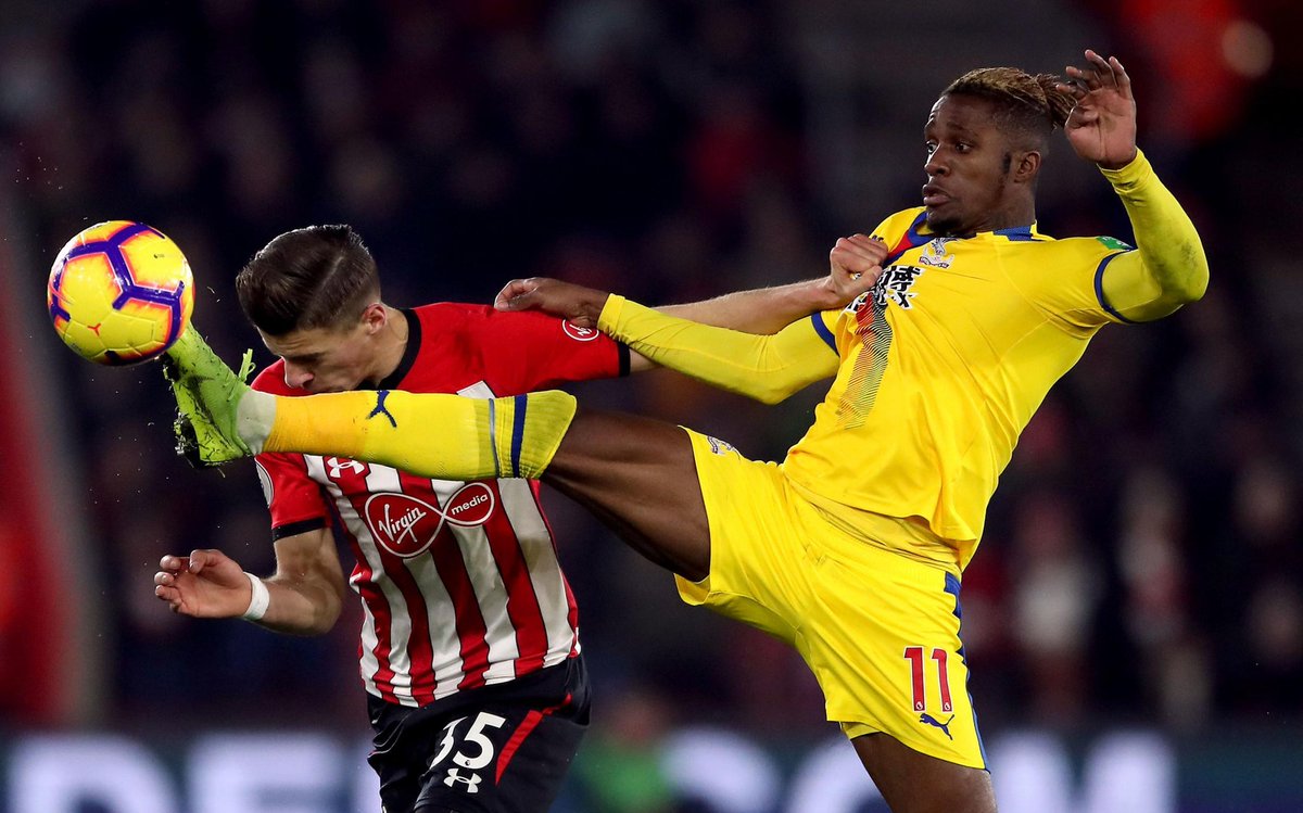 Southampton 2-2 Crystal PalacePoints were shared on the opening day of the season as Yangel Herrera's 93rd min strike from 30 yds earned Palace a point.Milivojevic had put them ahead with a 13th min penalty before goals from Bednarek & Djenepo put the hosts in front. #FM20