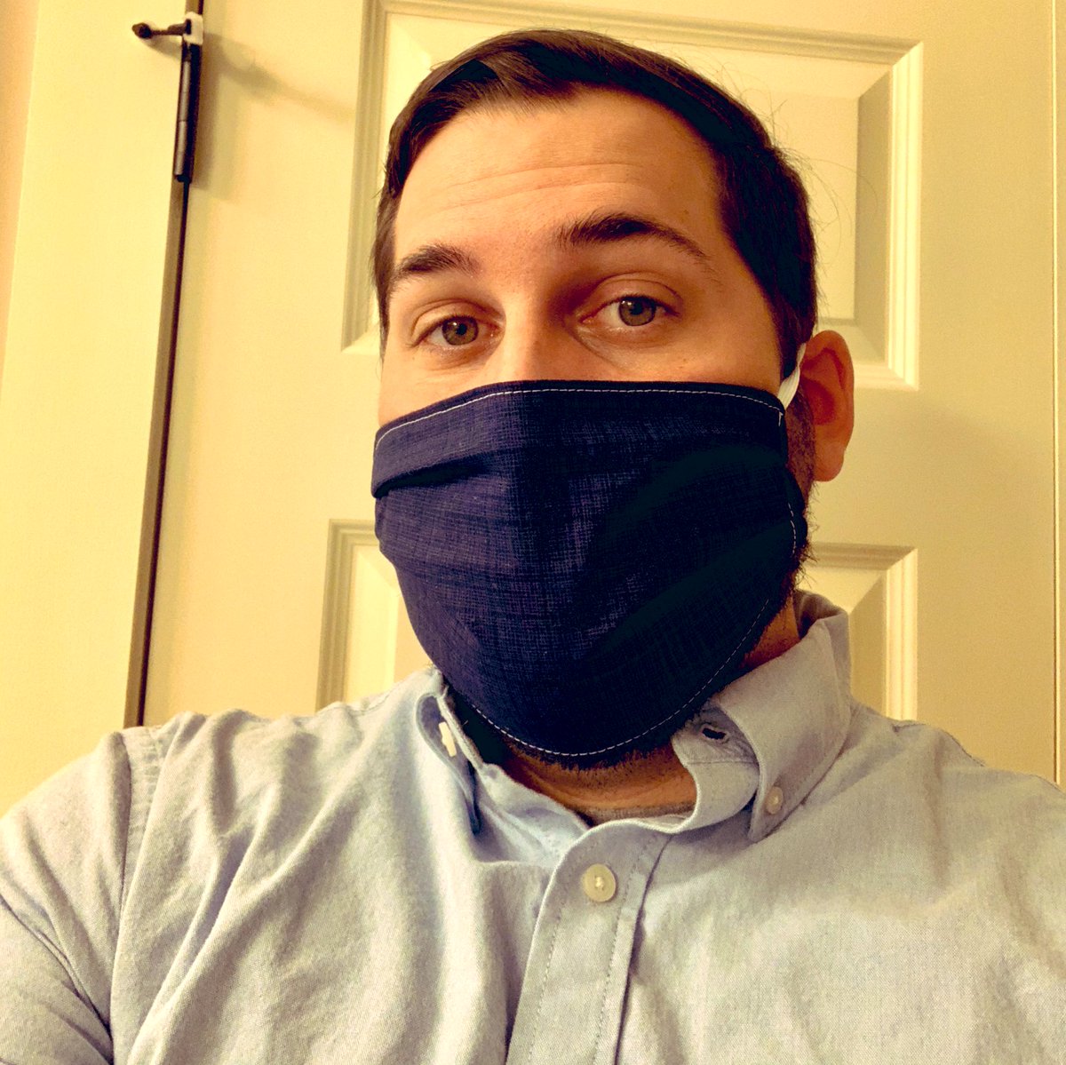 Judge_Marvel's tweet photo. Thank you to my longtime friend and new #MecklenburgCounty resident Ashley Mills for sewing this wonderful mask. I will wear it when I preside over court next week. #AllInThisTogether #COVID19 #EssentialWorker #AccessToJustice #DistrictCourtJudge #KeepJudgeMarvel #MarvelForMeck https://t.co/9TeojiLqKd