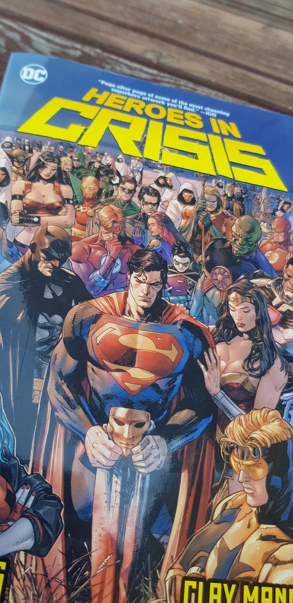 Heroes in Crisis is...good? It's weird & despite the extremely high quality of art and writing, I really found myself losing almost all my interest in the story by the final issue. A remarkably strong start & some great but brief character moments though. Probably a B-