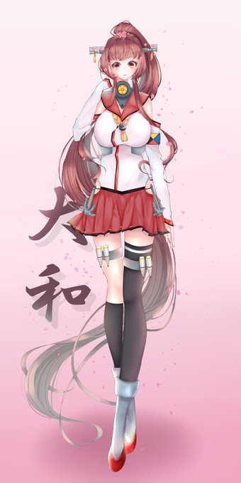 #艦これ好きと繋がりたい
#艦これ 
#大和
私の1年間の集大成として大和さんを描いてみました😊
大和さんの力強さの中の優しさや可愛さを出せていたらいいなと思います🙌 