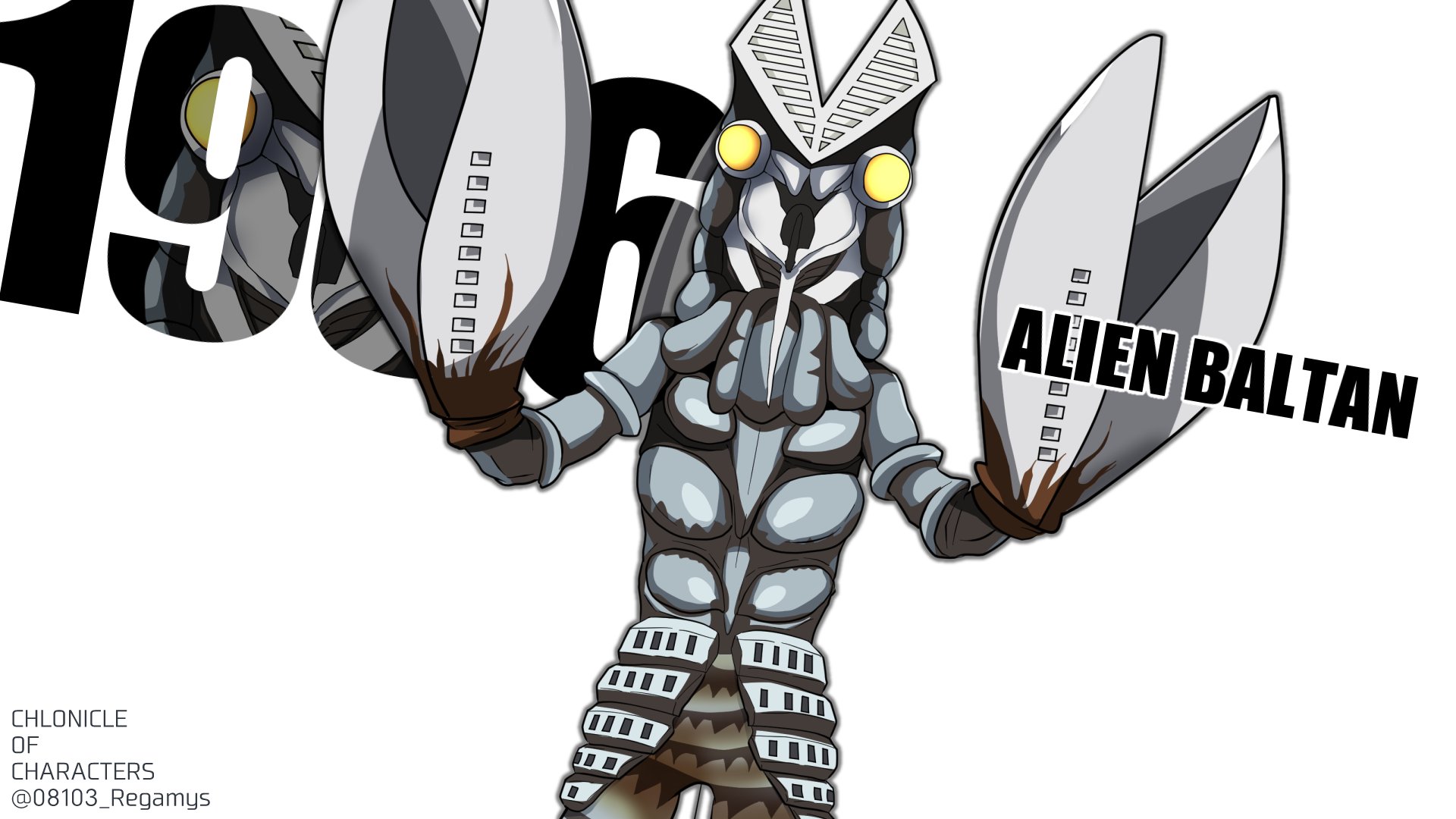 斜風 Chronicle Of Characters No 15 名前 バルタン星人 出展 ウルトラマン 1966年 1967年 T Co Ypryrhwfqy Twitter