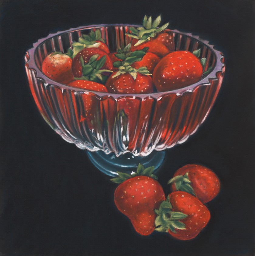 Today's featured artwork is “Strawberries” by Nancy Barnes. Visit Nancy's website to enjoy more fo her work Coastal-creations.org