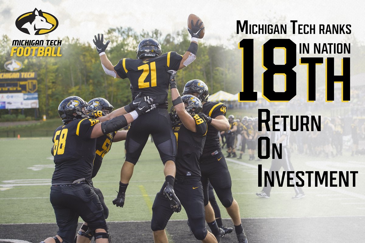Michigan Tech Football On Twitter Students Choose Michigan Tech University To Invest In Meaningful Life Long Relationships And Careers That Are Paying Them Back And Serving People Nationwide Https T Co Btv4fcx5gc
