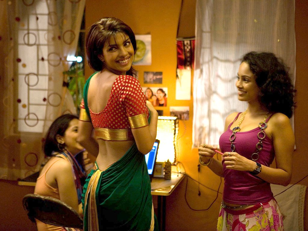 Kaminey (2009):Priyanka, her Marathi coming in handy, rocks this role. And, man! In that intimate scene when she convinces her boyfriend to forget the rubber, she's on fire - easily one of the most sensual scenes ever filmed as sexual tension fills the frame. (The Hindu)