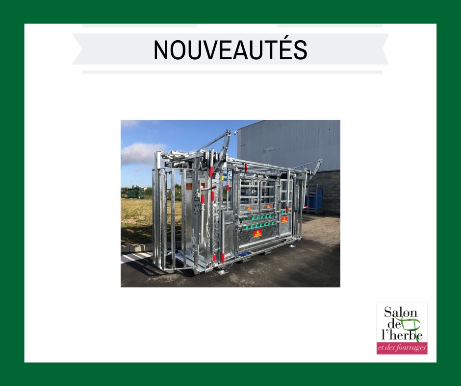 🌱PM 2900 de Marechalle Pesage: Cage de contention ergonomique, intuitive et très facile à utiliser. Réducteur en largeur souple pour accueillir toutes tailles de bêtes. 

Découvrez toutes les autres nouveautés de MARECHALLE sur : bit.ly/newsSH 🌱