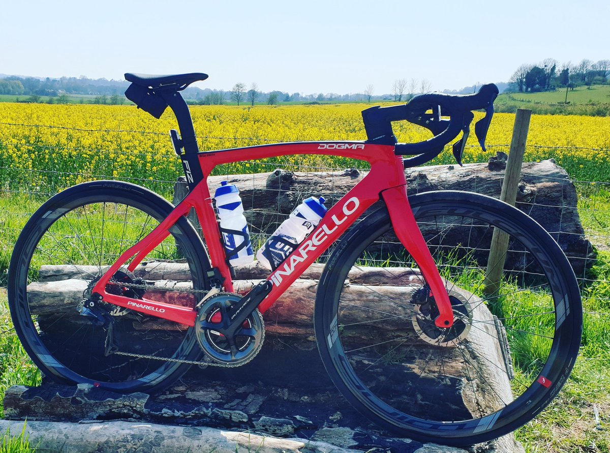 BriSmithy's tweet image. Loving riding this machine on these sunny days @Pinarello_UK #F12