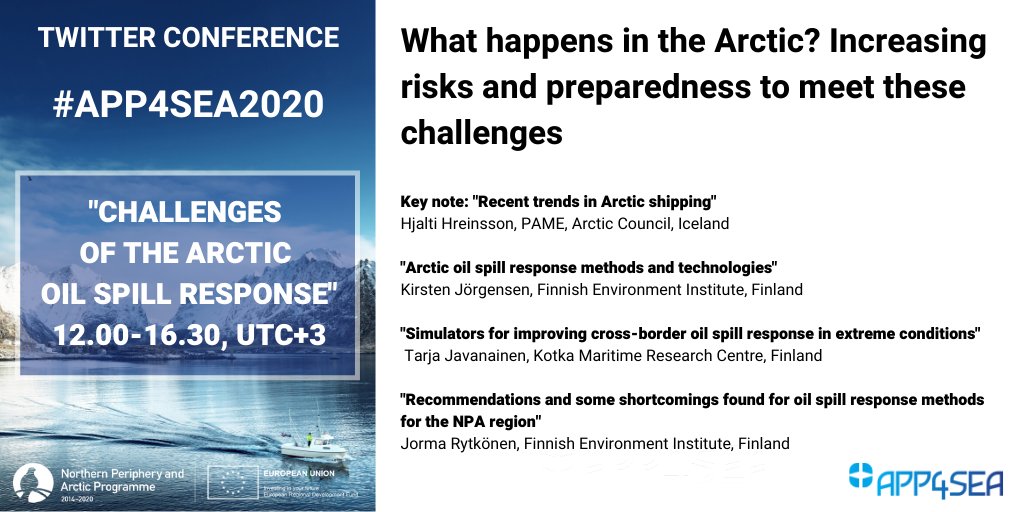 APP4SEA_NPA's tweet photo. It is the Looong #GoodFriday and it is time to crack open the first #APP4SEA2020 surprise egg. This is the line up for our first session, join us on Thu 16th of April to hear more about how #Arctic #Shipping is increasing and how prepared we are to deal with possible #OilSpill's https://t.co/XHQcsswQkM