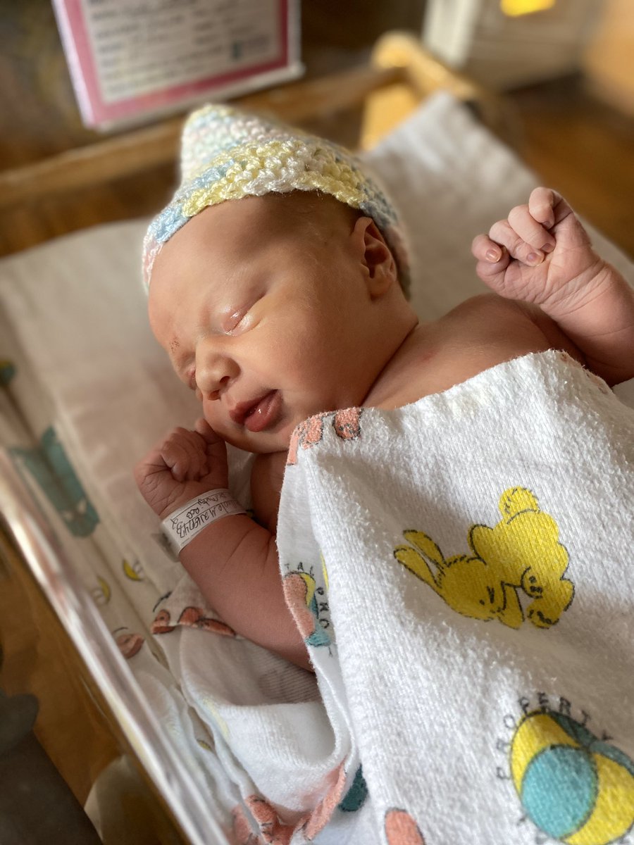 Nick and I welcomed our baby girl into the world this morning! Nora Beth Schmeltz is officially here and for just a little bit we are able to forget the craziness in this world and just admire her 🥰
