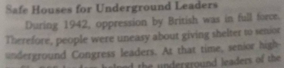 How many people know that Swayamsevaks provide Safe Houses for Underground leaders like Aruna Asif Ali, Nana Patil and others during freedom struggle.How many know about CID reports of Britishers on RSS and its working? You'll get good info in this book.  @rightwingchora