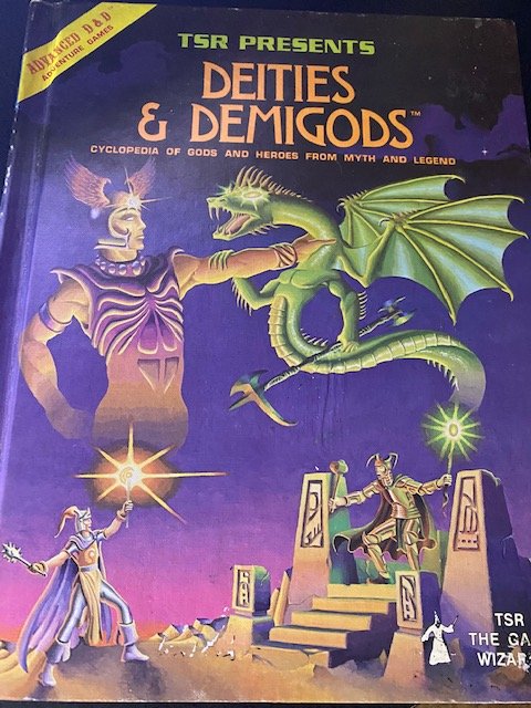 When I was 10 years old, I got the Advanced Dungeons and Dragons Deities and Demigods for Christmas. Here's a story about it. Some of you may have heard this. Probably not, though.  #dnd  #dnd5e