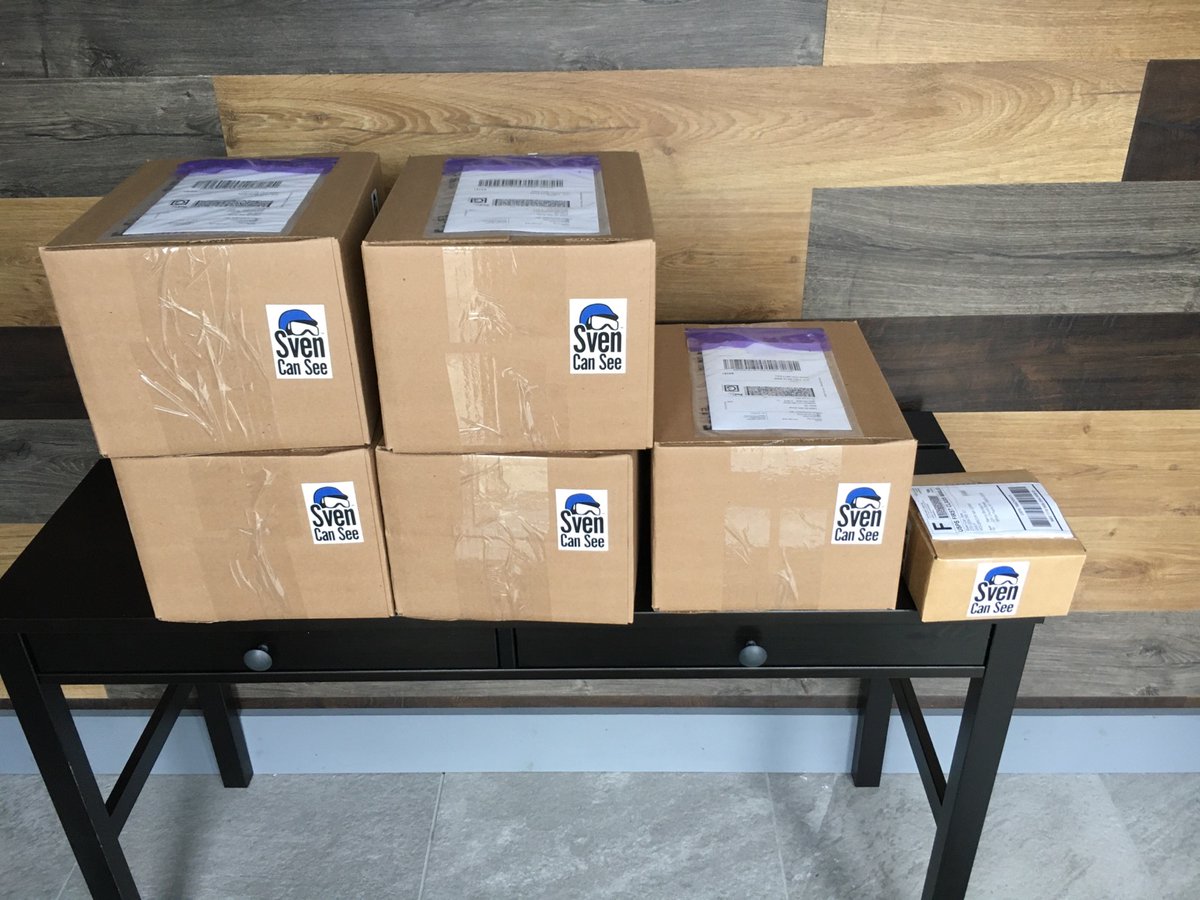 Sending out more face shields and Anti-Fog Gel to first responders and medical workers!

For discounted bulk orders message us, call 781-885-3538, or email sales@svencansee.com

#bostonems #faceshields #antifog #medicalprofessionals #healthcareworkers