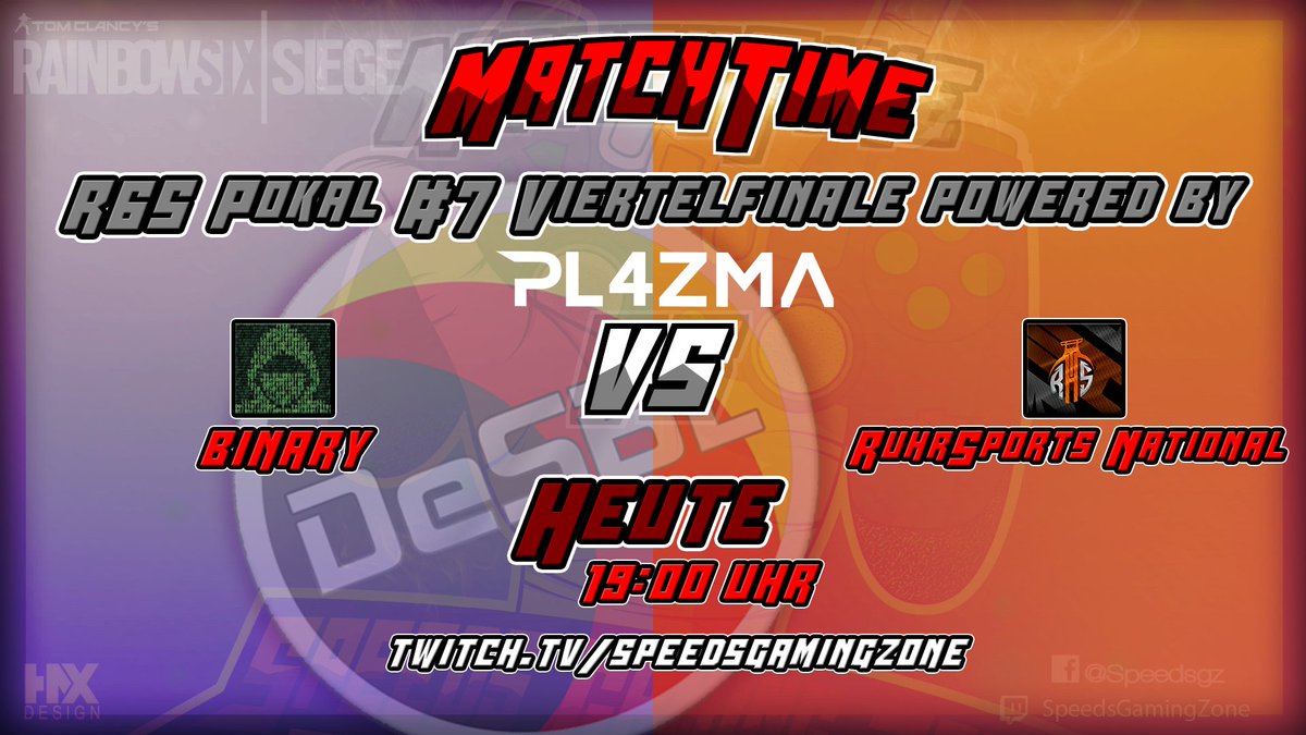 TheSpeed_SGZ's tweet photo. Und es treffen die Revolverhelden von  #BINARY auf die Hardcoregamer von @Ruhrsports National. 
Ich denke viel mehr brauch ich garnicht zu sagen außer:
EINSCHALTEN 19:00 Uhr auf 
https://t.co/MZm5MT6Wf8 
https://t.co/MZm5MT6Wf8 
Also bis später ihr geilen Socken https://t.co/8jWN5XKiuH