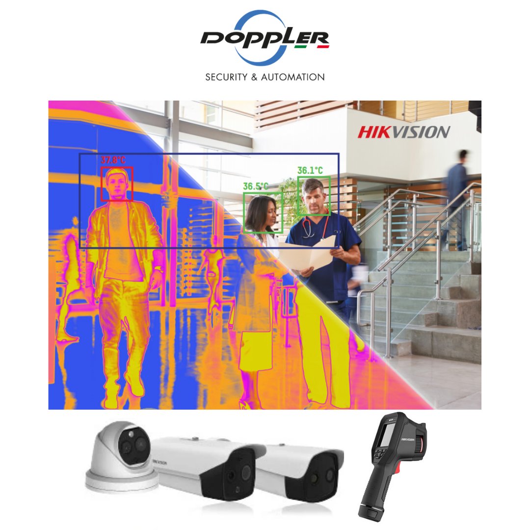 DopplerSrl's tweet photo. 📌NUOVE SOLUZIONI TERMICHE HIKVISION:
RILEVAZIONE ISTANTANEA DELLA TEMPERATURA CORPOREA✅
Scopri di più ➡️ https://t.co/mWsnQh2YFV https://t.co/HMiTMzoFfb