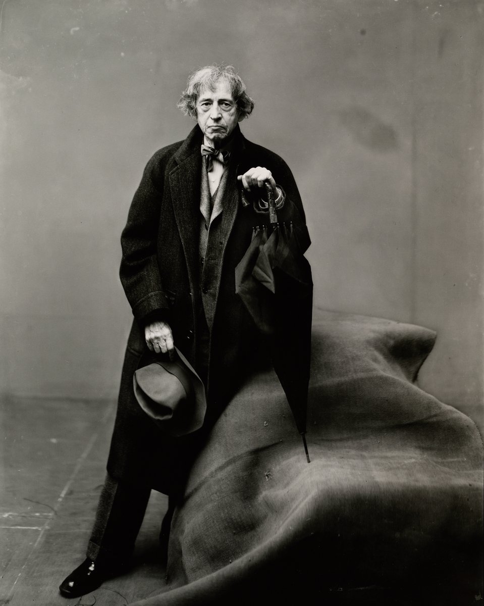 Iving PennJohn MarinNew York, 1947"Penn makes everything extremely hard for himself. He employs no gadgets, no special props, nothing but the simplest lighting – probably a one-source light coming from the side of the sitter's head."- Cecil Beaton