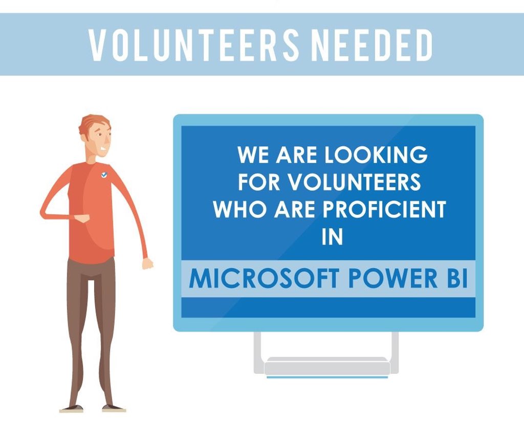 malaysia_vm's tweet photo. Volunteers Needed | Pro in MICROSOFT POWER BI &amp; DATA MANAGEMENT | Contact 013 337 1672 (Call Only)

#KitaJagaKita #stopCovid #covid19 https://t.co/uaN8GmaXB0